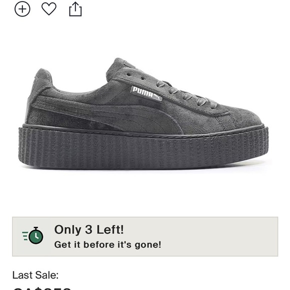 Fenty x Puma platform sneakers Velvet Grey - Picture 7 of 7